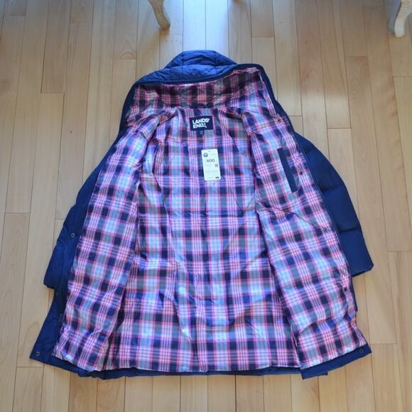 NWT Lands End Down Puffer Parka Jacket Coat Size L - Picture 4 of 6